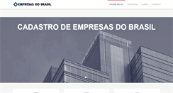 Desktop Screenshot of empresasdobrasil.com