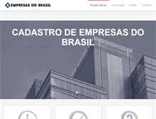 Tablet Screenshot of empresasdobrasil.com